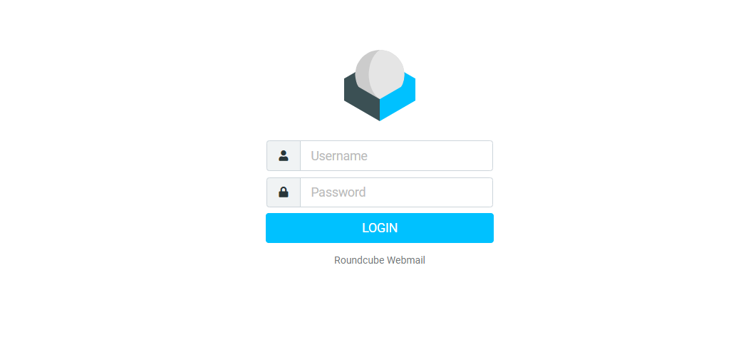 Web Mail login in CWP